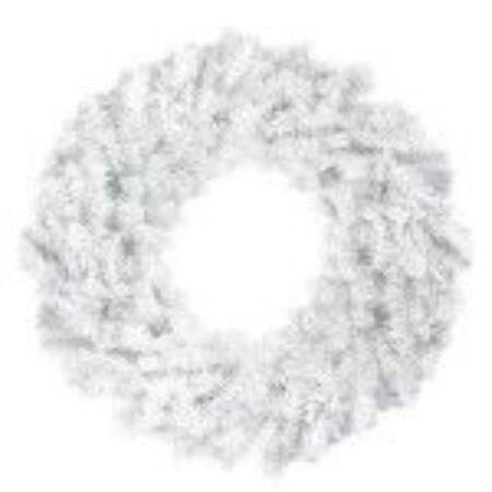 QUEENS OF CHRISTMAS 3 ft. Sequoia Wreath, White GWWSQ-03